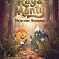 Cover of 'Ray & Monty Die grosse Nussjagd' with two animated characters in a forest setting.