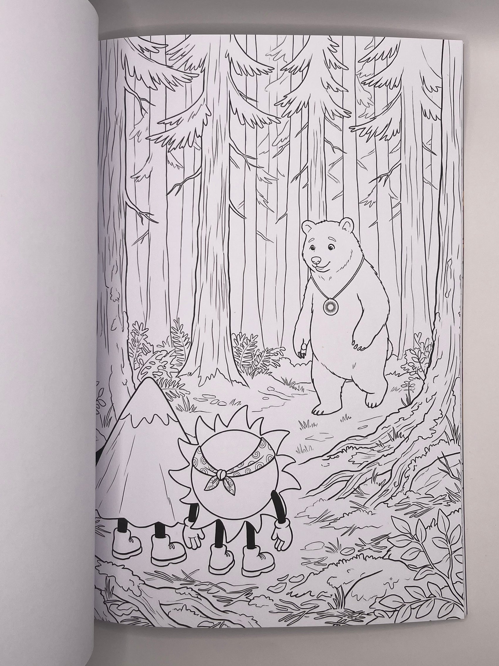 Ray & Monty: Die grosse Nussjagd Malbuch